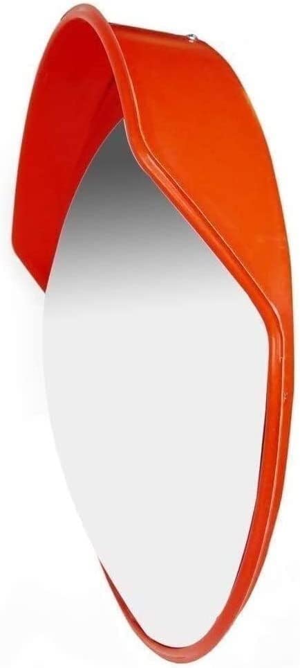 Espejo de garaje de 60cm gran angular para control de puntos ciegos y carriles 4