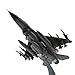 HANGHANG 1/72 Scale F-16D Fighter Attack Plane Metal Fighter Military Model Fairchild Republic Diecast Plane Model for Commemorate Collection