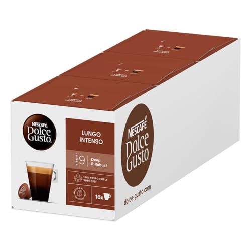 Nescafé Dolce Gusto Lungo Intenso Caffè Lungo - 3 Confezioni da 16 Capsule
