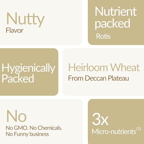Image of TWF Low GI Reliq Atta | 5kg | Ancient Heirloom Wheat Flour (10,000-Year-Old Variety) | Naturally Low in Gluten | High in Fiber, Minerals & Antioxidants | Gut-Friendly & Easy to Digest | Chemical-Free, Unbleached & Non-GMO | Soft, Nutty Rotis for Daily Family Use