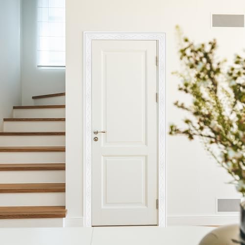 Wallpaper Border 180" x 3.1" Peel Stick Foam Molding Trim Self Adhesive, Crown Molding Wallpaper Border Flexible, 3D Wall Edging Lines Foam Baseboard, Wall Base Moulding Trim for Home DIY Decoration by Orgthin - Image 7