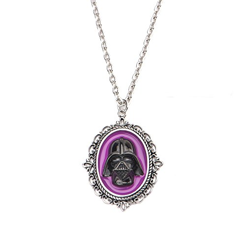 Preisvergleich Produktbild Darth Vader cameo Anhänger mit Kette, Damen, Star Wars