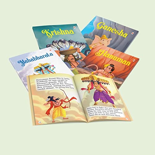 My First Mythology Tale (Illustrated) (Set of 5 Books) - Mahabharata, Krishna, Hanuman, Ganesha, Ramayana - Story Books for Kids - English Short Stories - Read Aloud to Infants, Toddlers (Image - 7)