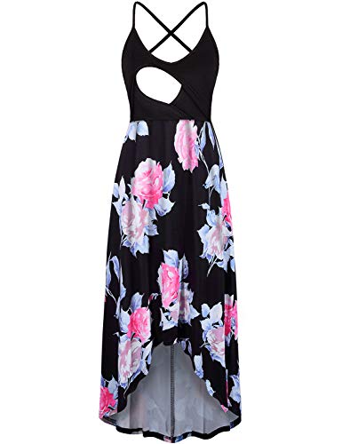 BAIKEA Nursing Tank Dresses, Maternity Dresses Casual Discrete Feeding Scoop Neck Strapped Cami
