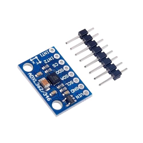 XINYIN ADXL362 Módulo Sensores Acelerómetro Digital 3 Eje SPI 1.6V A 3.5V para Aplicaciones Investigación Reloj