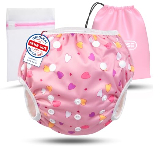 KIDVERSE Schwimmwindel Baby 0-3 Jahre - Schwimmwindeln wiederverwendbar – Ansicht 1