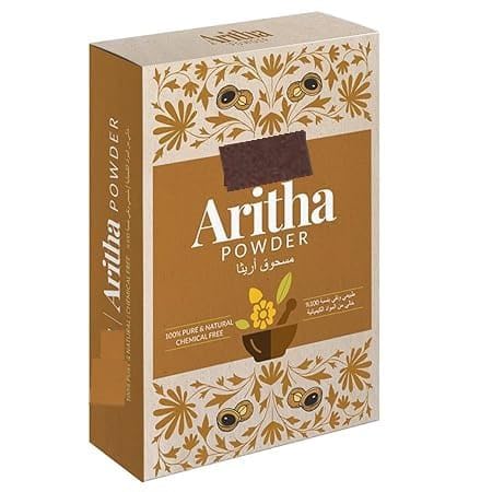 100% puro y natural, Ritha orgánico, Aritha, polvo de soapnut para el crecimiento del cabello, lavado de cabello, limpieza y acondicionador natural