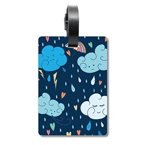 Étiquette valise motif parapluie pour éviter la perte de vos bagages