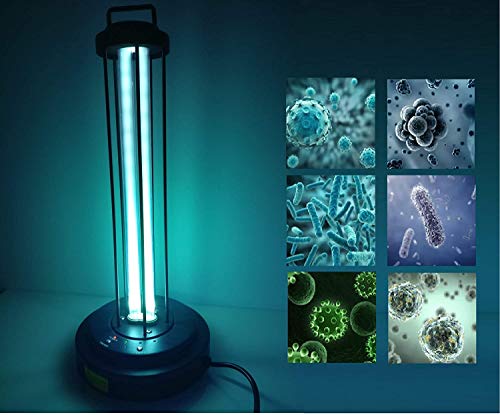 UV Disinfection of Household Ozone Convenient Portable Indoor Mites sterile air sterilizing lamp,Black