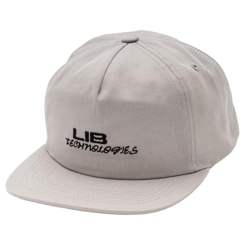 Lib Tech Lib 5 Panel Cap, O/S, Grigio, Gret, Taglia unica