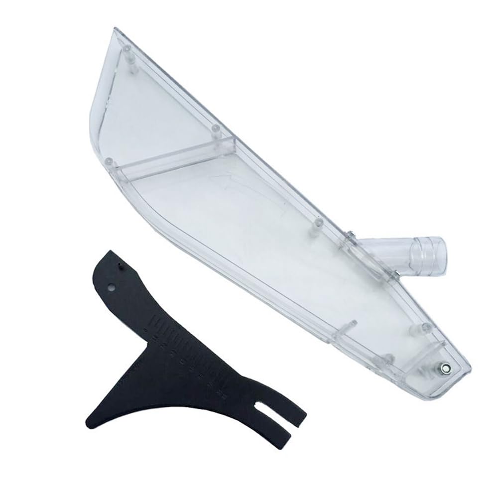 12" protezione lama per sega circolare da tavolo, in plastica, con copertura antipolvere