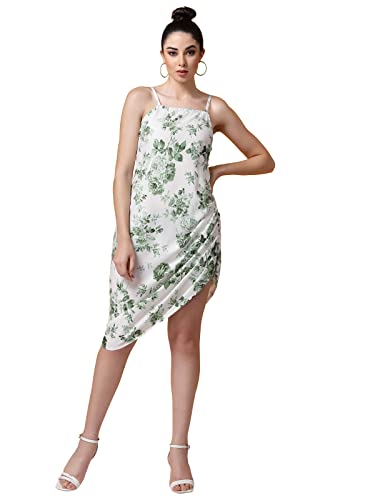 Image of OOMPH! Women's Crepe Sheath Knee-Length Dress