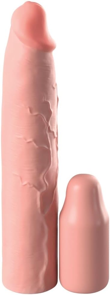 FX Elite 9in Mega Sleeve w/3in Plug Beig