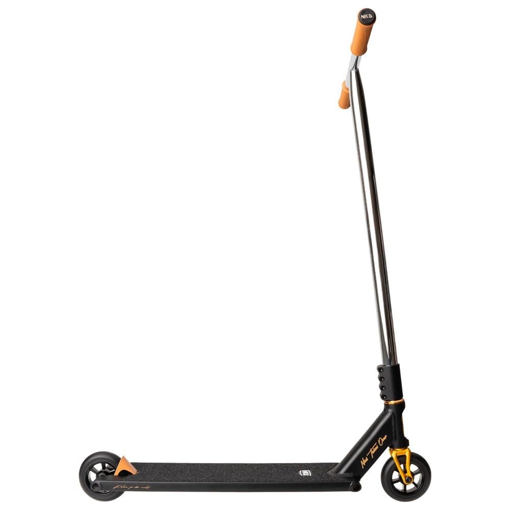 NKD Stunt Scooter - Mono | Roulements Haute Performance ABEC-9 | Guidon Rotatif à 360° pour Le Freestyle | Alliage d’Aluminium 6061 Durable