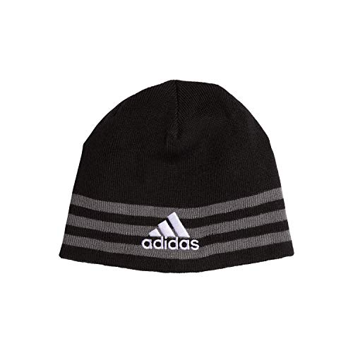 Adidas Boys' Youth Eclipse Reversible Ii Beanie, Black/Onix/White/Black/Onix Marl/Grey, One Size #TOP18
