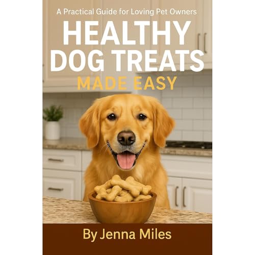 Healthy Dog Treats Made Easy: A Practical Guide for Loving Pet Owners Audiolibro Por Dr. Jenna Miles arte de portada
