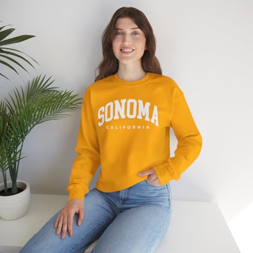 Sonoma California Adult Unisex Crewneck Sweatshirt2