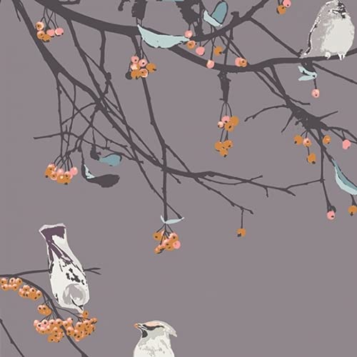 Art Gallery Fabrics Blithe Cotton Poplin Fabric Bird Songs Sun - per metre