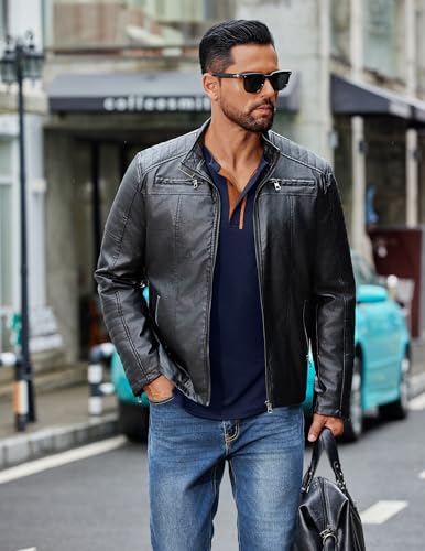 COOFANDY Men's Henley Long Sleeve Shirts Casual Button T-Shirt Pullover Basic Tees with Pocket4