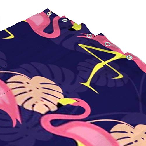 Rideau de douche lavable en machine polyester imperméable 66x72 - 4