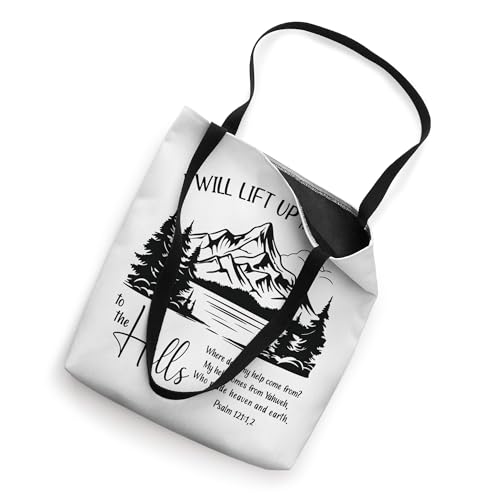 Bolso Tote I Will Lift Up My Eyes To The Hills miniatura 2