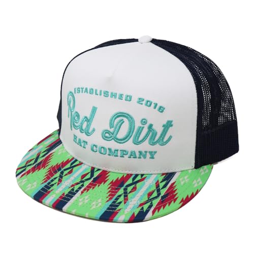 Image of Red Dirt Hat Company Aztec Print Adjustable Snapback Hat