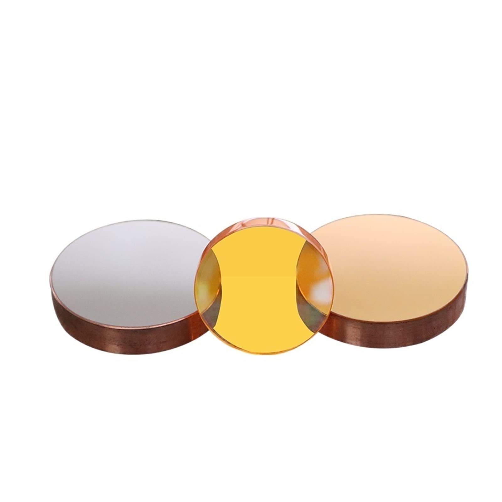 Copper Reflect Mirror Coated Gold/LPMS Dia 50mm Cu Laser Mirror for Co2 Laser Cutting and Engraving Machine(LPMS)