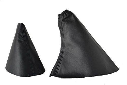 The Tuning-Shop Ltd for Landrover Freelander LR2 2006-2014 Automatic Shift E Brake Boot Black Leather