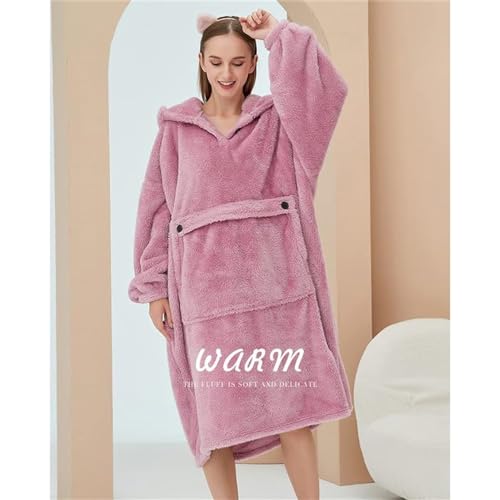 Godoboo Coperta con Cappuccio Felpa Oversize con