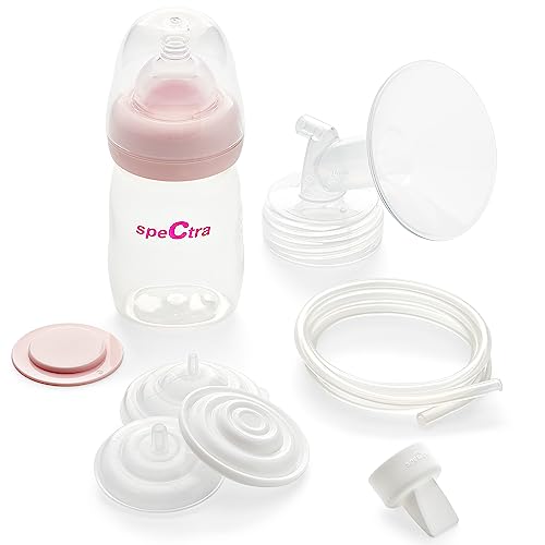 Image of Spectra - Premium Breast Milk Pump Accessory Kit with Baby Bottles - Medium 24mm - Breast Pump Accessories
