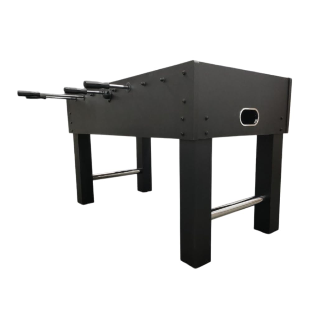 BILIARDINO - Calcio Balilla Dimensioni Regolamentari - Biliardino con ASTE TELESCOPICHE in MDF da 11vs11