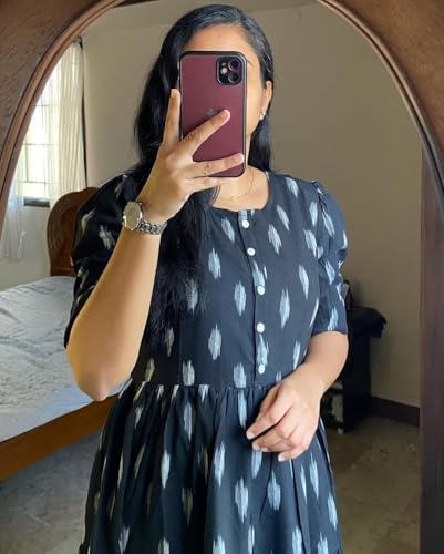 Image of Women's Rayon Printed Anarkali Kurta for Women and Girls, Regular Wear