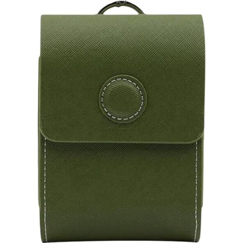 [Joxoilso] �S���t�����v�P�[�X PU���U�[ �h�� �y�ʃR���p�N�g �}�O�l�b�g�J�� �E�G�X�g�|�[�` ���@�\�|�P�b�g �g�ѕ֗� �S���t�����V�ی� �j�����p �A�E�g�h�A�X�|�[�c (�O���[��)