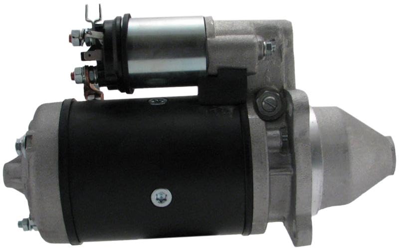 Starter Compatible with Perkins 704-30 (2997cc) 4 Cyl - 47kw 2873119 888346M1 Also Compatible with Perkins Prima - M504-2 (1989cc) 37kw 2873A103 91178902N 18919