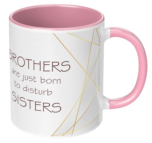 Image of Raksha Bandhan Gifts Printed Mug with Keychain Best Rakhi Combo Gift Set for Brother Rakshabandhan Return Gifts for Sister White 350ml Coffee Mug(Pack of 5) Combo Set(RMCKRCG910)