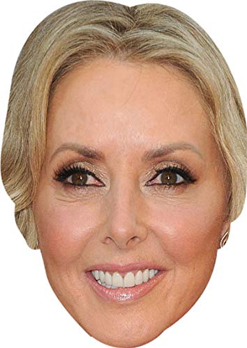 FoxyPrinting Carol Vorderman Tv Stars Celebrity Cardboard Party Face Mask Fancy Dress
