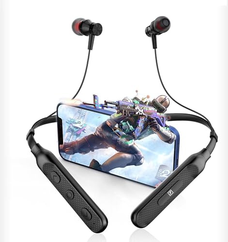 Image of ONE 7 Bluetooth Neckband Up to 20Hrs Playtime Wireless Headphones with Mic Lightweight Magnetic Buds, Gaming Mode10mm Drivers. (Black)