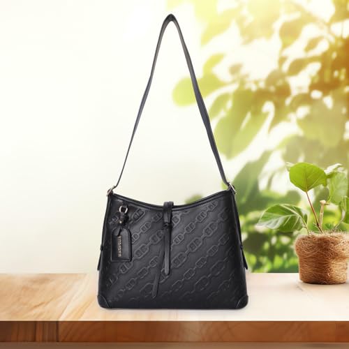 Image of MAGNOLIA Women's Crossbody Sling bag - Vegan Leather Long Shoulder Bag with Adjustable Strap handbags for Women