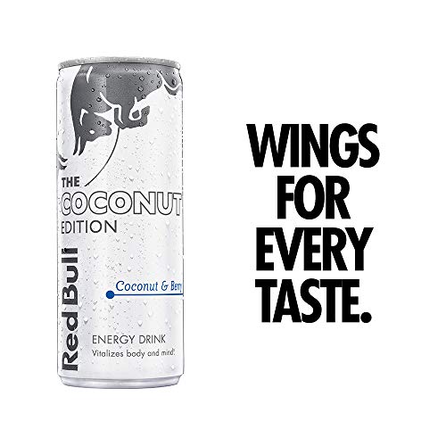 Red Bull Energy Drink Coconut Editon Coconut & Berry 250ml, 12 Pack