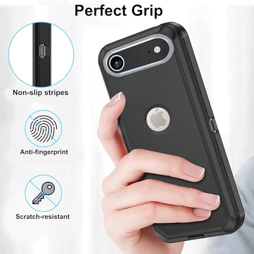 Coque iPhone 17 antichoc Asuwish robuste avec verre trempé intégrale - 6