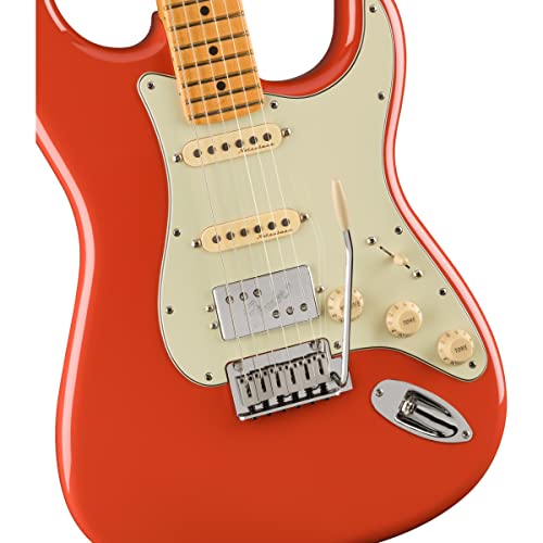 Fender Player Plus Stratocaster HSS MN Fiesta Red – Guitare Électrique - Les Beatles, Paul McCartney, John Lennon, RIngo Starr, George Harrison Fender Player Plus Stratocaster HSS MN Fiesta Red - Guitare Électrique – Image 5