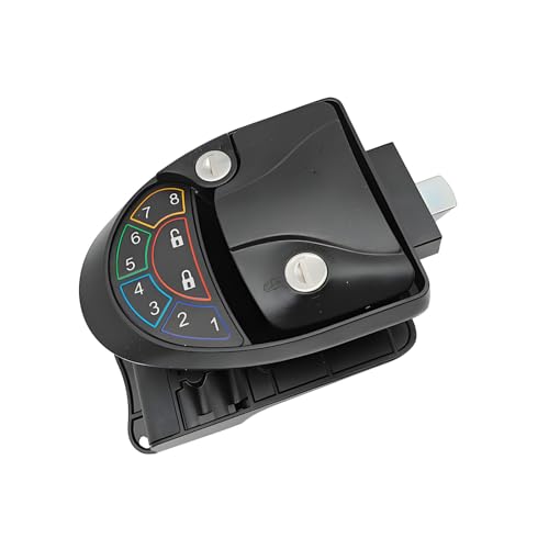 Clavier LED central de remorque et crochet IP66 anti-cambriolage
