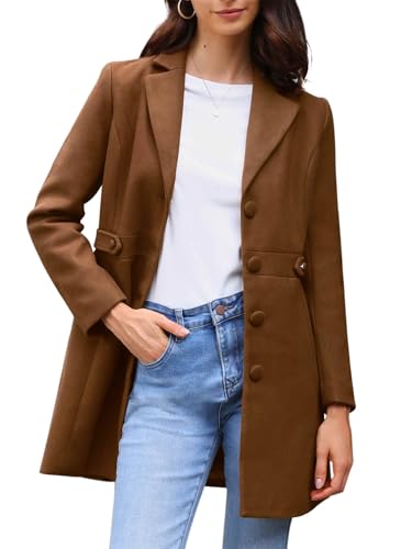 Amazon.com: Allegra K Winter Coats for Women Fashion 2025 Notched