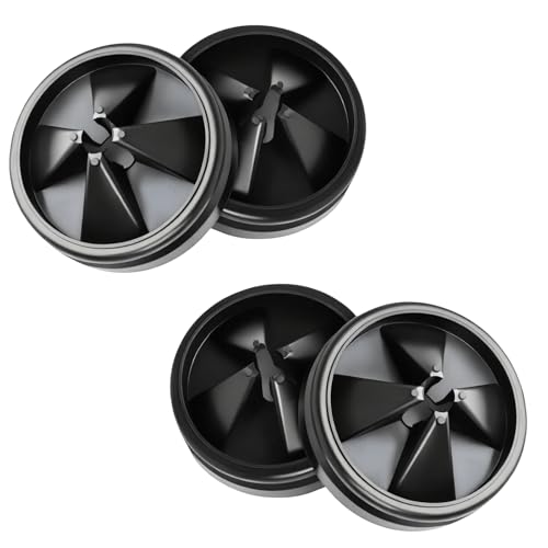 4 Pack 3 3/8 Inch Garbage Disposal Splash Guard - QCB-AM Replacement for InSinkErator Evolution &