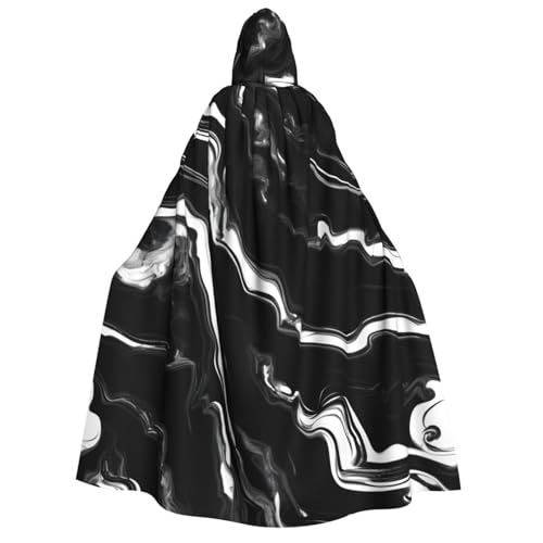 Cape d'Halloween pour adulte à motif marbre, idéale pour vos fêtes costumées