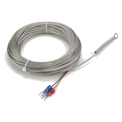 Cable de termopar de 10m FTARR01 para evitar interferencias en mediciones con anillo de 6mm 3