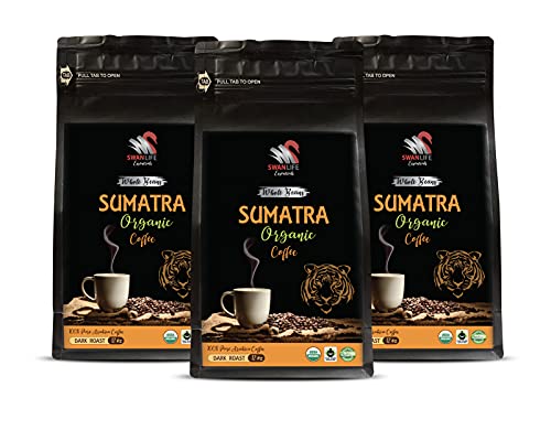 Sumatra Coffee Organic 3 bolsas 36 Oz miniatura 1