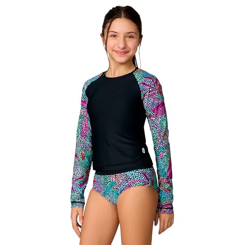 Free Country Girls' Rash Guard and Bikini Swim Set