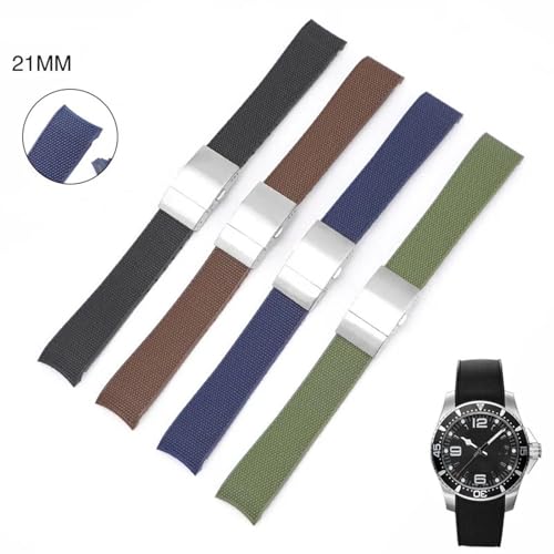 Bracelet de sport de remplacement Hydroconquest caoutchouc 19mm
