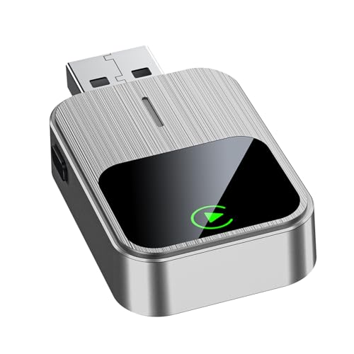 Wireless CarPlay Adapter with Button